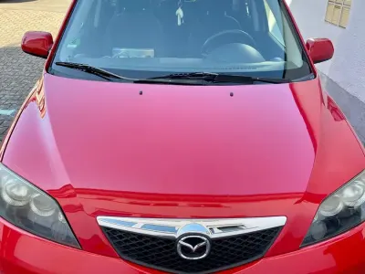 Gebraucht Mazda 2 2007 Rot Kleinwagen