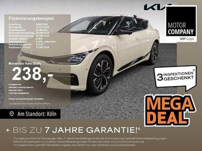 Elfenbein Gebraucht 2021 Kia EV6 GT-Line SUV | 34.800 € (Fairer Preis)