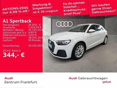 Gebraucht Audi A1 Sportback Sport 116 PS (85 kW) 2026 Weiß Kleinwagen