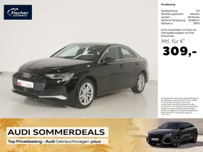 Gebraucht Audi A3 Advanced 150 PS (110 kW) 2025 Schwarz Limousine