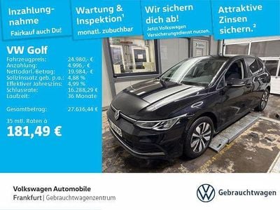 Gebraucht VW Golf VIII Move 150 PS (110 kW) 2024 Schwarz Limousine