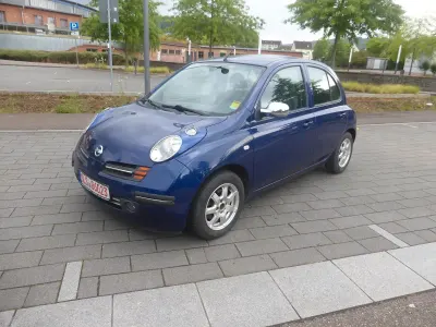 Gebraucht Nissan Micra 90 PS (66 kW) 2004 Blau Kleinwagen