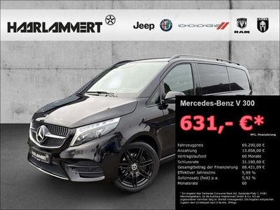 Usata Mercedes V300 Exclusive 237 CV (174 kW) 2023 Nero Monovolume