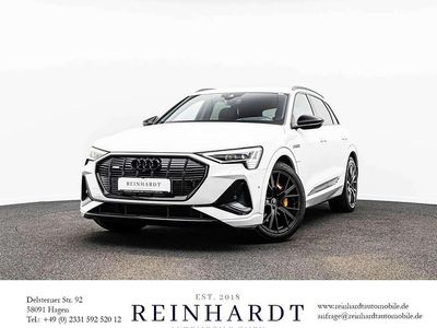 Gebraucht Audi e-tron Black Edition 300 kW (408 PS) 2022 Gletscherweiß metallic SUV