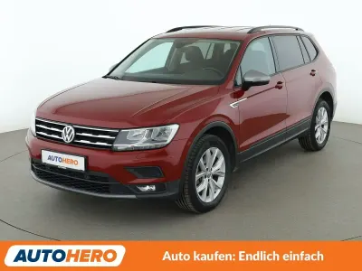 Gebraucht VW Tiguan Allspace Trendline 150 PS (110 kW) 2019 Rot SUV