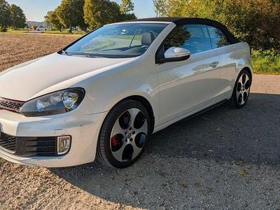 Gebraucht VW Golf Cabriolet GTI 211 PS (155 kW) 2014 Weiß Cabrio