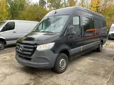 Brugt Mercedes 316 163 HK (119 kW) 2019 Sort Van