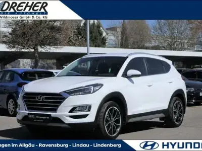 Gebraucht Hyundai Tucson Advantage 177 PS (130 kW) 2020 Polar white SUV