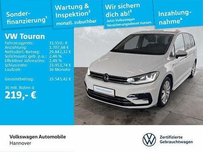 Gebraucht VW Touran R-line 150 PS (110 kW) 2025 Pure white Van / Kleinbus