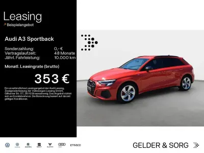 Gebraucht Audi A3 S-Line 245 PS (180 kW) 2023 Rot Limousine