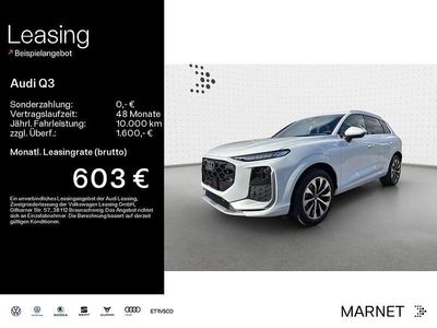 Neu Audi Q3 Sport 150 PS (110 kW) 2025 2y gletscherweiß metallic SUV