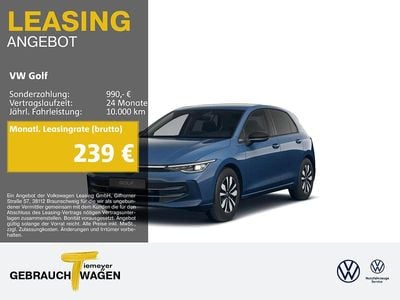 Blau Gebraucht 2025 VW Golf VIII Goal | 28.410 € (Guter Preis)