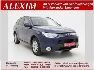 Gebraucht Mitsubishi Outlander Invite 150 PS (110 kW) 2014 Blau SUV