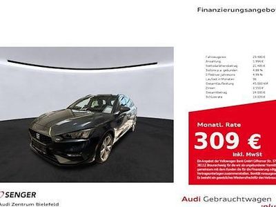 Usata Seat Leon ST FR 150 CV (110 kW) 2023 Grigio Station wagon