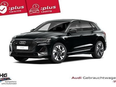 Gebraucht Audi e-tron S-Line 300 kW (408 PS) 2023 Mythosschwarz metallic SUV