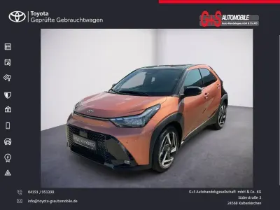 Neu Toyota Aygo X Lounge 116 PS (85 kW) 2026 Grün SUV