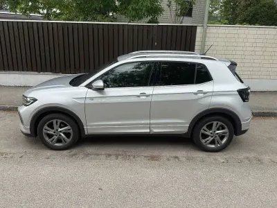 Gebraucht VW T-Cross R-line 150 PS (110 kW) 2024 Silber SUV