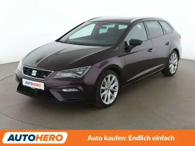 Gebraucht Seat Leon FR 150 PS (110 kW) 2018 Boheme purple/black berry Kombi
