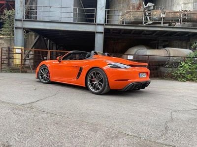 Gebraucht Porsche 718 Spyder 420 PS (308 kW) 2021 Orange Cabrio