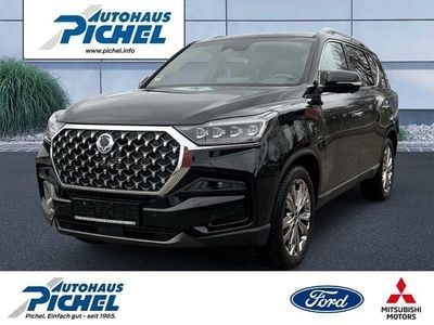 Schwarz Gebraucht 2024 Ssangyong (KGM) Rexton Sapphire SUV | 41.290 € (Etwas zu teuer)