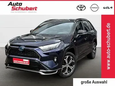 Gebraucht Toyota RAV4 Hybrid Plus 306 PS (225 kW) 2021 Blau SUV