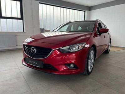 Rubinrot metallic (metallic) Gebraucht 2012 Mazda 6 Sports-Line Kombi | 10.790 €