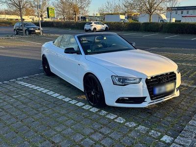Gebraucht Audi A5 Cabriolet S-Line 170 PS (125 kW) 2013 Weiß Cabrio