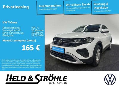 Weiß Gebraucht 2025 VW T-Cross Life SUV | 20.430 € (Guter Preis)