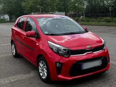 Gebraucht Kia Picanto DREAM-TEAM Edition 67 PS (49 kW) 2019 Rot Kleinwagen