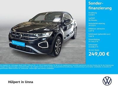 Usata VW T-Roc Cabriolet Style 150 CV (110 kW) 2025 Nero Cabrio