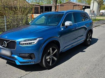 Usata Volvo XC90 R-Design 235 CV (172 kW) 2017 Blu SUV