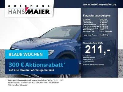 Gebraucht VW T-Roc Cabriolet Goal 150 PS (110 kW) 2025 Ravennablau metallic Cabrio