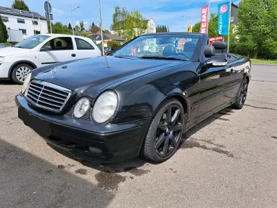 Brugt Mercedes CLK230 197 HK (144 kW) 2002 Sort Cabriolet