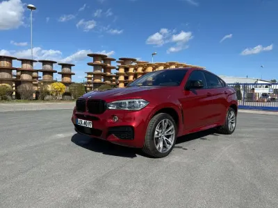 Brugt BMW X6 Sport Line 313 HK (230 kW) 2015 Rød SUV