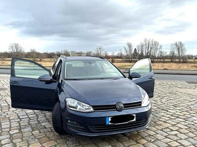 Gebraucht VW Golf VII Edition 2015 Blau Kombi