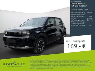 Nouă Fiat Grande Panda Business 101 CP (74 kW) 2026 Negru Hatchback