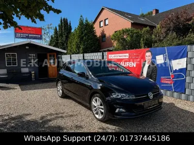 Gebraucht VW Polo Highline 95 PS (69 kW) 2018 Schwarz Kleinwagen