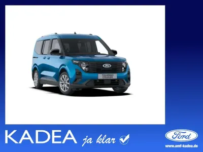 Neu Ford Tourneo Courier Titanium 125 PS (91 kW) 2026 Digital aqua blue Van / Kleinbus