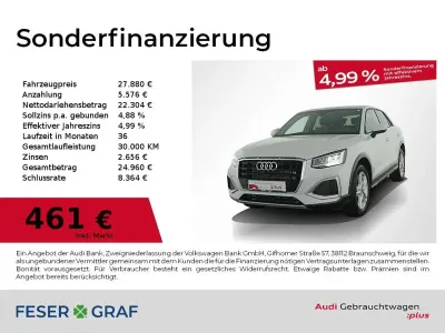 Gebraucht Audi Q2 Advanced Plus 150 PS (110 kW) 2025 Weiß SUV