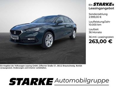Usata Seat Leon Style 150 CV (110 kW) 2025 Blu Station wagon