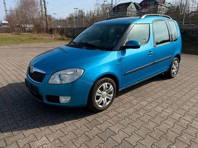 Gebraucht Skoda Roomster Comfort 105 PS (77 kW) 2009 Blau Van / Kleinbus