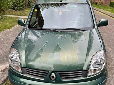 Gebraucht Renault Kangoo 75 PS (55 kW) 2006 Grün Van / Kleinbus