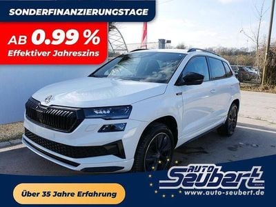Neu Skoda Karoq SportLine 150 PS (110 kW) 2026 Moonweiß perleffekt SUV