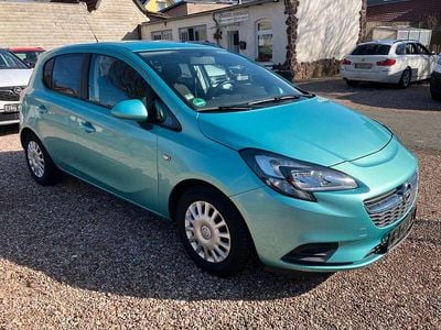 Gebraucht Opel Corsa Edition 90 PS (66 kW) 2015 Grün Kleinwagen