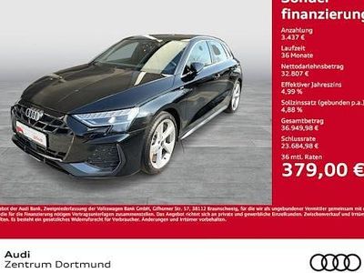 Gebraucht Audi A3 S-Line 150 PS (110 kW) 2025 Schwarz Limousine