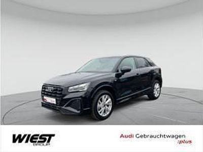 Gebraucht Audi Q2 S-Line 116 PS (85 kW) 2025 Schwarz (mythosschwarz metallic) SUV
