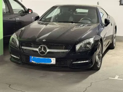 Gebraucht Mercedes SL500 435 PS (319 kW) 2012 Blau Cabrio