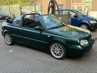 Gebraucht VW Golf Cabriolet 75 PS (55 kW) 2000 Grün Cabrio