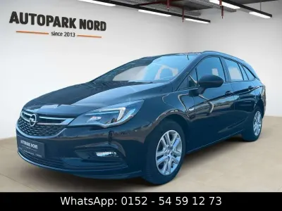 Brugt Opel Astra Edition 110 HK (80 kW) 2018 Sort Stationcar