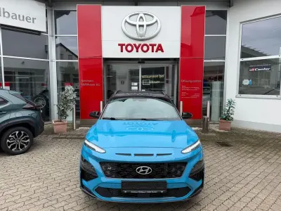 Gebraucht Hyundai Kona N Line 199 PS (146 kW) 2023 Blau SUV